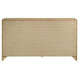Hendricks 6-drawer Bedroom Dresser Storage Cabinet Light Oak - 222653