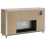 Lorient 5-piece Queen Bedroom Set Ivory and Camel - 222661Q-S5B