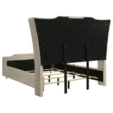 Lorient 5-piece Queen Bedroom Set Ivory and Camel - 222661Q-S5