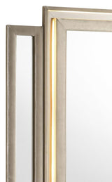 Lorient LED Dresser Mirror Ivory and Camel - 222664