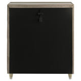 Lorient 5-drawer LED Chest of Drawers Ivory and Camel - 222665