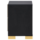 Marceline 2-drawer Nightstand Black - 222832