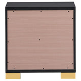 Marceline 2-drawer Nightstand Black - 222832