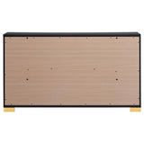 Marceline 6-drawer Dresser Black - 222833