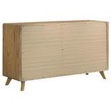 Bennett 4-piece California King Bedroom Set Light Oak - 222901KW-S4