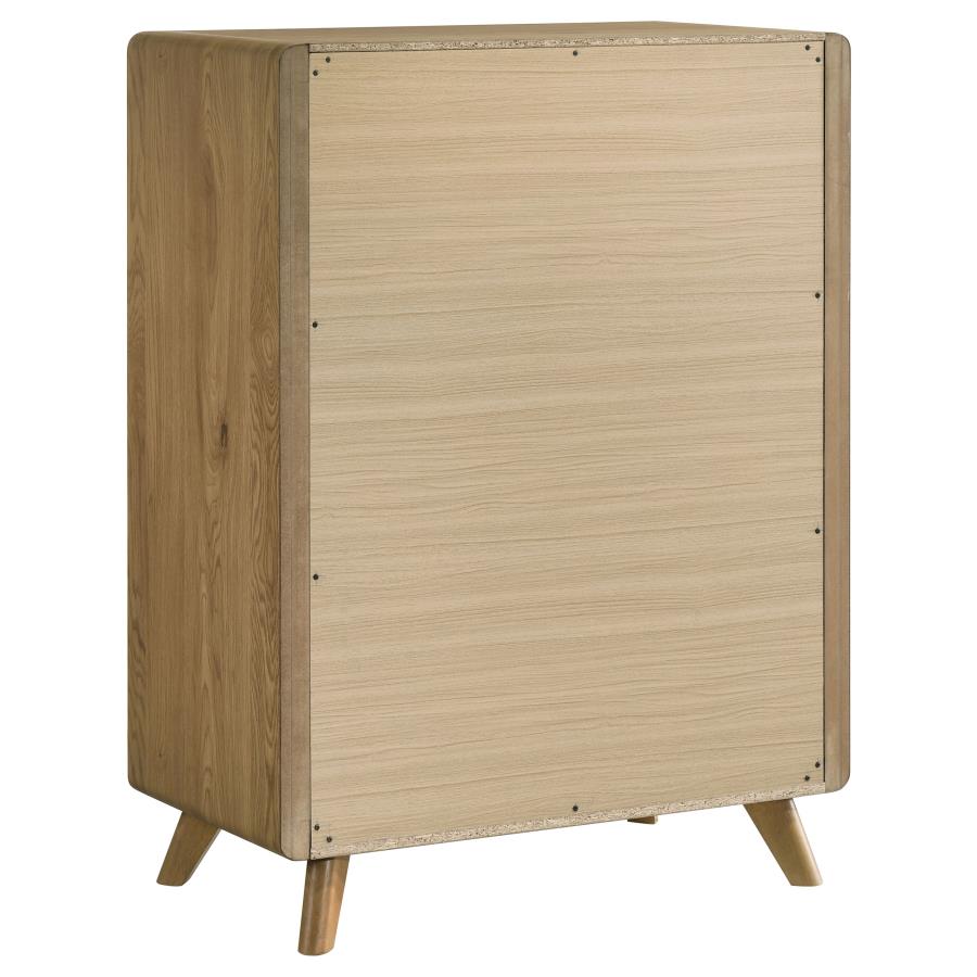 Bennett 5-piece California King Bedroom Set Light Oak - 222901KW-S5