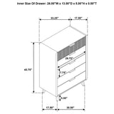 Bennett 5-piece Queen Bedroom Set Light Oak - 222901Q-S5