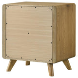 Bennett 2-drawer Bedroom Nightstand Bedside Table Light Oak - 222902