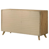 Bennett 6-drawer Bedroom Dresser Cabinet Light Oak - 222903