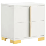 Marceline 4-piece Eastern King Bedroom Set White - 222931KE-S4