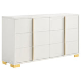 Marceline 4-piece Eastern King Bedroom Set White - 222931KE-S4