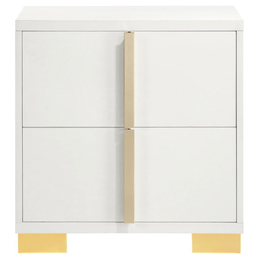 Marceline 2-drawer Nightstand White - 222932