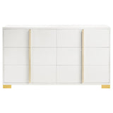 Marceline 6-drawer Dresser White - 222933