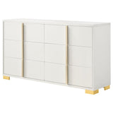 Marceline 6-drawer Dresser White - 222933