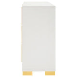 Marceline 6-drawer Dresser White - 222933
