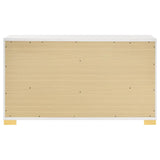 Marceline 6-drawer Dresser White - 222933
