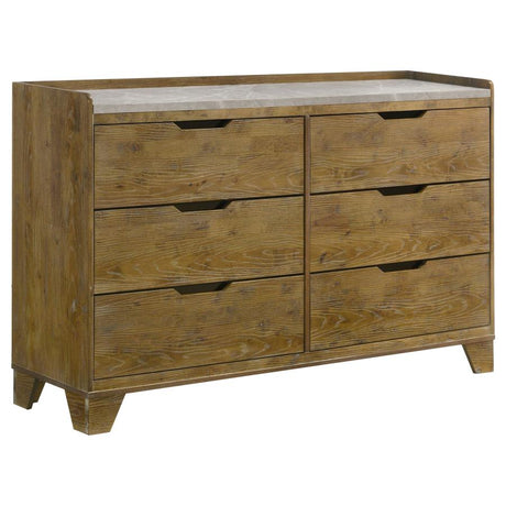 Henderson 5-piece Queen Bedroom Set Medium Oak - 222971Q-S5