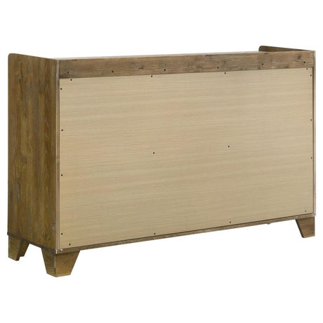 Henderson 5-piece Queen Bedroom Set Medium Oak - 222971Q-S5