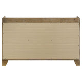 Henderson 6-drawer Bedroom Dresser Cabinet Medium Oak - 222973