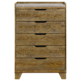 Henderson 5-drawer Bedroom Chest of Drawers Medium Oak - 222975