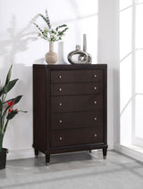 Emberlyn 5-drawer Bedroom Chest Brown - 223065