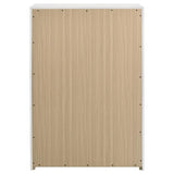 Ines 5-drawer Bedroom Chest of Drawers White High Gloss - 223095