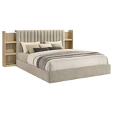 Arielle 5-piece Eastern King Bedroom Set Light Oak - 223111KE-S5