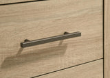 Arielle 6-drawer Bedroom Dresser Cabinet Light Oak - 223113