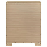 Arielle 4-drawer Bedroom Chest of Drawers Light Oak - 223115