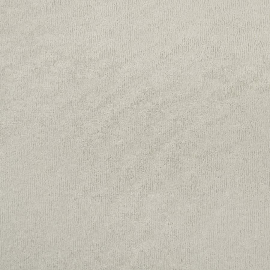 Leanne Eastern King LED Panel Bed Off White and Light Oak - 223131KE