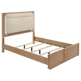 Leanne 4-piece Queen Bedroom Set Light Oak - 223131Q-S4