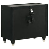 Lorient 4-piece Queen Bedroom Set Black - 223161Q-S4B