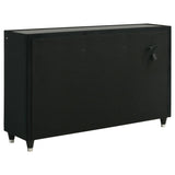 Lorient 4-piece Queen Bedroom Set Black - 223161Q-S4