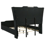 Lorient 5-piece Queen Bedroom Set Black - 223161Q-S5