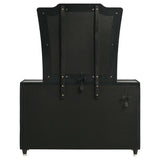 Lorient 8-drawer LED Dresser with Mirror Black - 223163M