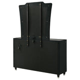 Lorient 8-drawer LED Dresser with Mirror Black - 223163M