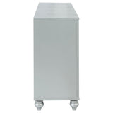 Gunnison 6-drawer Dresser Silver Metallic - 223213
