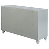 Gunnison 6-drawer Dresser Silver Metallic - 223213