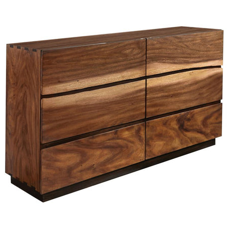 Winslow 5-piece Eastern King Bedroom Set Smokey Walnut - 223250KE-S5