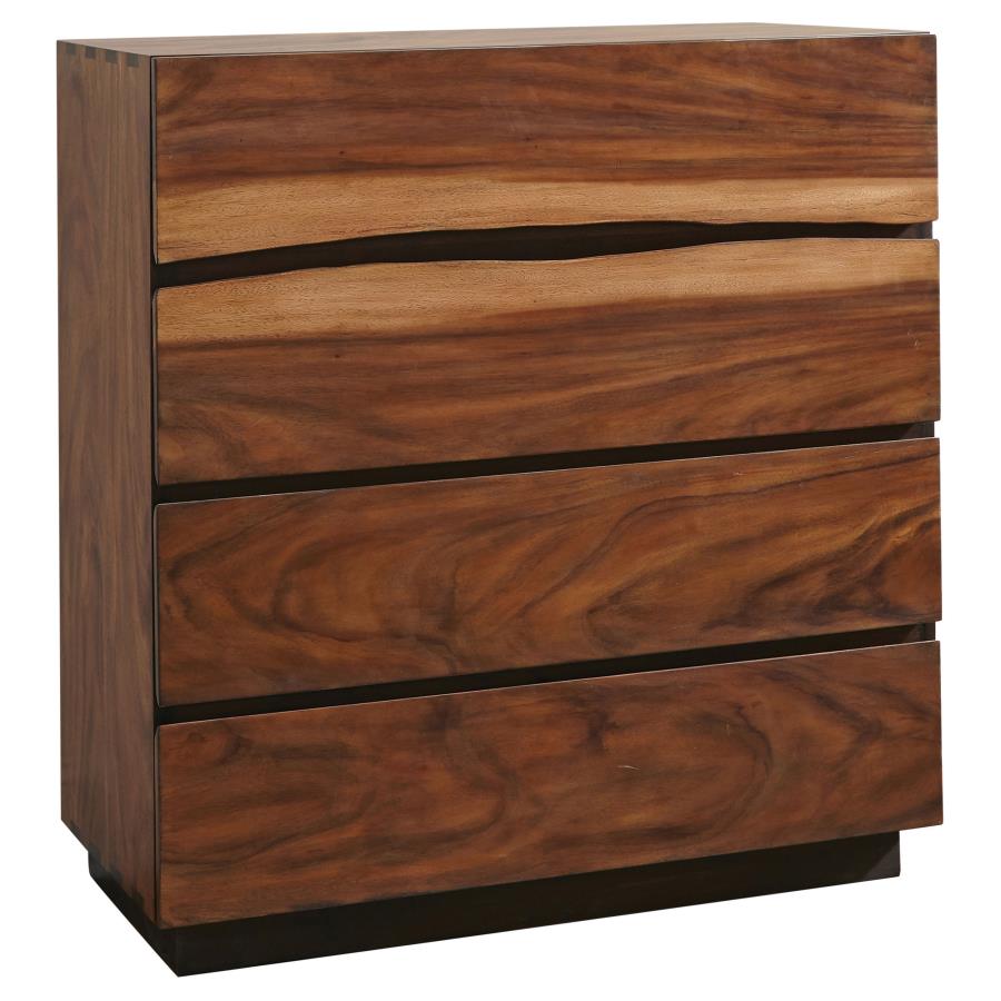 Winslow 5-piece Eastern King Bedroom Set Smokey Walnut - 223250KE-S5
