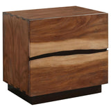 Winslow 4-piece California King Bedroom Set Smokey Walnut - 223250KW-S4