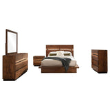 Winslow 5-piece California King Bedroom Set Smokey Walnut - 223250KW-S5