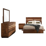 Winslow 4-piece Queen Bedroom Set Smokey Walnut - 223250Q-S4
