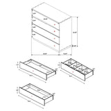 Winslow 5-piece Queen Bedroom Set Smokey Walnut - 223250SQ-S5