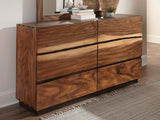 Winslow 6-drawer Dresser Smokey Walnut - 223253