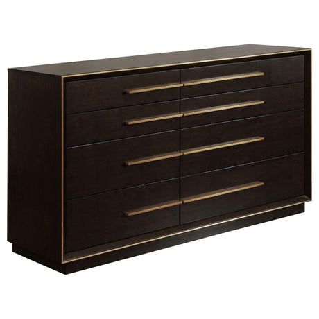 Durango 4-piece Eastern King Bedroom Set Smoked Peppercorn - 223261KE-S4