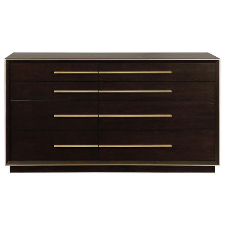 Durango 4-piece Eastern King Bedroom Set Smoked Peppercorn - 223261KE-S4