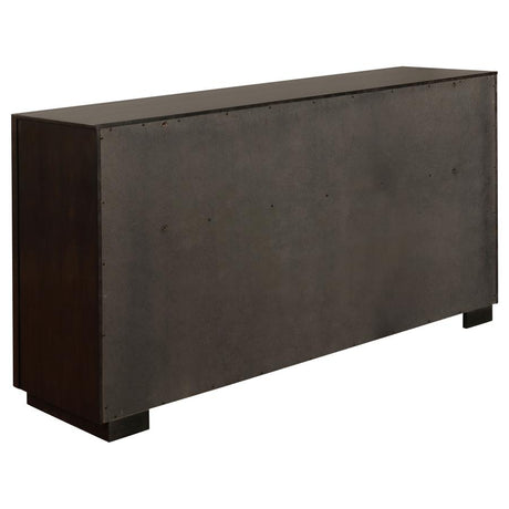Durango 4-piece Eastern King Bedroom Set Smoked Peppercorn - 223261KE-S4