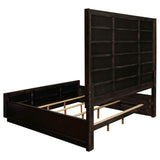 Durango 4-piece California King Bedroom Set Peppercorn - 223261KW-S4