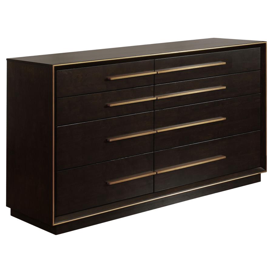 Durango 4-piece California King Bedroom Set Peppercorn - 223261KW-S4